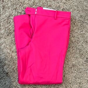LOFT Fuchsia Riviera Slim Pants